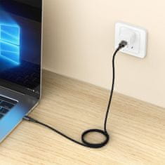 Tech-protect ULTRABOOST DNA LIGHTNING KABEL 15W/2.4A 100CM ŽELEZNO SIVA