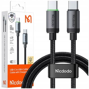 Mcdodo MCDODO USB-C KABEL ZA HITRO POLNJENJE ZA SAMSUNG APPLE USB TIPA C 3A 60W 1M