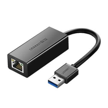 Ugreen Ugreen CR111 omrežni adapter USB 3.0 na RJ45, gigabitni Ethernet (črn)