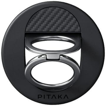 Pitaka PITAKA MagEZ Grip 3 MagSafe magnetni nosilec za telefon, črne in sive barve