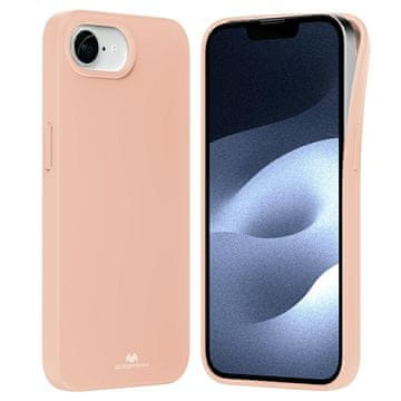 Mercury Mehak ovitek Mercury za iPhone 16e, roza peščeno-rožnat