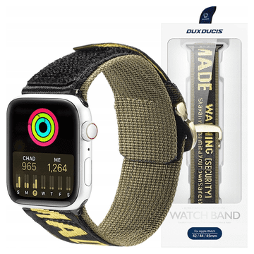 Dux Ducis DUX DUCIS PAŠEK PAŠEK ZA APPLE WATCH 49 45 44 42 MM NAJLONSKI PAS ZA ZUNANJI PAS