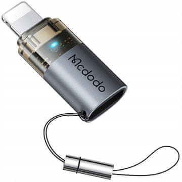 Mcdodo MCDODO ADAPTER USB-C USB TIP-C ZA LIGHTNING IPHONE 13 14 LED