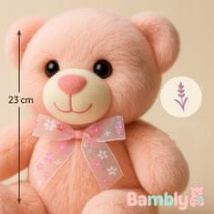 1 to 3 BAMBLY LAVENDER MASKOTA PLOŠČASTA MASKOTA ROZA VELIKA