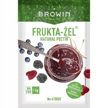 Browin Frukta-Gel 30 g naravni pektin za marmelade, sadne sladice in želeje
