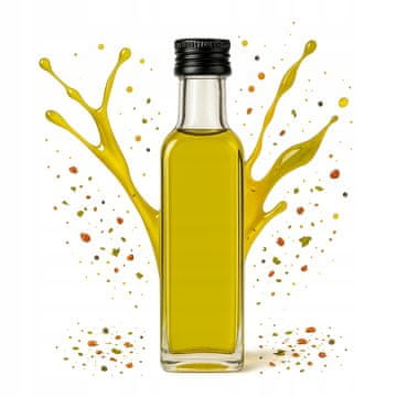 shumee 10X STEKLENIČKA MARASCA 60 ML ALKOHOLNEGA OLIVNEGA OLJA + POKROVČEK POROČNO DARILO