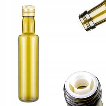 shumee DORICA OLIVE 250ml steklenička za olivno olje in kis z dozirnikom