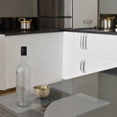 shumee 10X STEKLENICE ZA VINO 750 ml PROZORNE steklenice za vino in sok 0,75 l z navojnim zamaškom