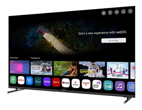Pametni sistem webOS za enostavno zabavo
