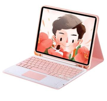 shumee OVITEK S TIPKOVNICO IN SLEDILNO PLOŠČICO ZA APPLE IPAD 10.2 7/8/9 GEN