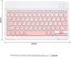 shumee BREZŽIČNA BLUETOOTH TIPKOVNICA ZA SAMSUNG APPLE LENOVO XIAOMI HUAWEI