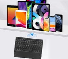 shumee BREZŽIČNA BLUETOOTH TIPKOVNICA S SLEDILNO PLOŠČICO ZA SAMSUNG APPLE LENOVO XIAOMI