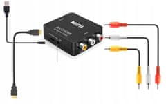 shumee AV ADAPTER RCA NA HDMI PRETVORNIK CINCH KABEL 1080P