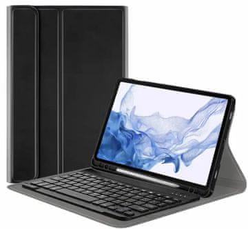shumee OVITEK S TIPKOVNICO ZA SAMSUNG GALAXY TAB S9 FE PLUS FE+ 12.4 X610 X616
