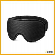 Korbi 3D-maska za spanje za popolno zatemnitve