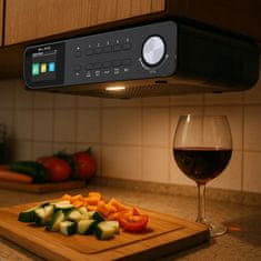 Blow FM LED viseči kuhinjski radio LCD Bluetooth DAB+ črn