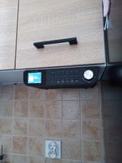 Blow FM LED viseči kuhinjski radio LCD Bluetooth DAB+ črn