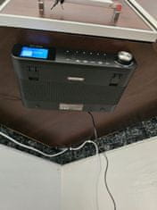 Blow FM LED viseči kuhinjski radio LCD Bluetooth DAB+ črn