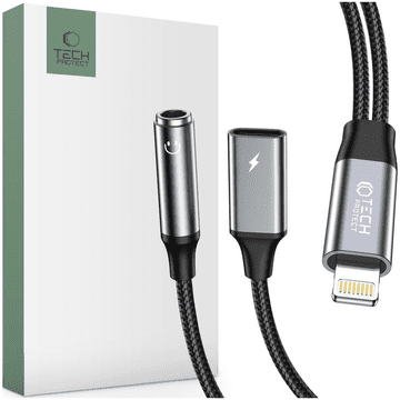 Tech-protect TECH-PROTECT LIGHTNING ADAPTER ZA 3,5 MM JACK ZA APPLE TELEFONE