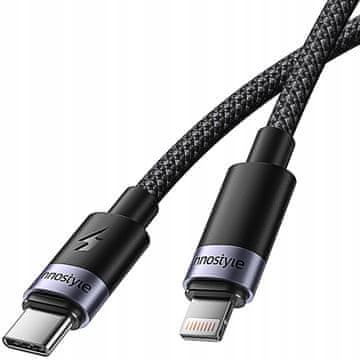 Innostyle INNOSTYLE POLNILNI KABEL USB-C LIGHTNING HITRO POLNJENJE ZA IPHONE 14 1M