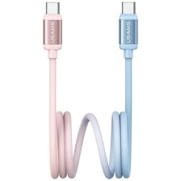 USAMS USAMS USB-C 60W PD KABEL ZA TELEFONE 1,2 M DVOBARVNA SERIJA FAST