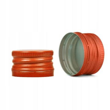 shumee 100x pokrovčki za steklenice fi 28 mm bordo pokrovček za steklenice 28x18 mm