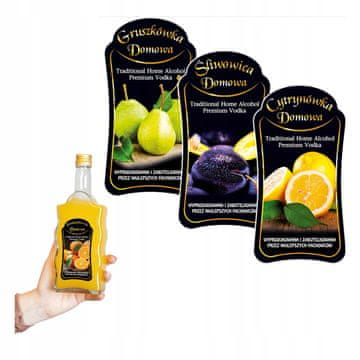 shumee 10x etiket za vrhunske alkoholne pijače, 12 dizajnov