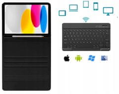 shumee ETUI in KLJUČAVNICA za Apple iPad 10.9 10. generacije 2022 / iPad 11 A16 11. generacije 2025