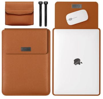 shumee 3-v-1 DRSNIK ZA OVITEK ZA Macbook AIR PRO 13" M1 M2 M3 13,3 13,6 14,2