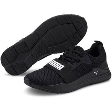 Puma Otroški športni copati Puma WIRED RUN JR črne barve 37421401 velikost 35.5