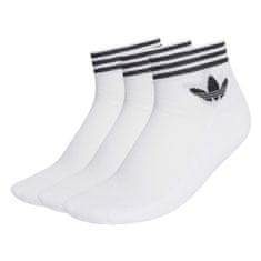Adidas Adidas TREFOIL ANKLE unisex nogavice bele barve EE1152 velikost 31-34