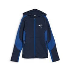 Puma Puma EVOSTRIPE FULL-ZIP DK fantovska jopa, temno modra, 67919614, velikost 164