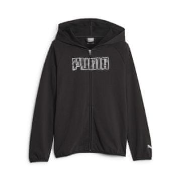 Puma Fantovska jopa s kapuco Puma ACTIVE SPORTS FZ TR črna 67629101 velikost 140