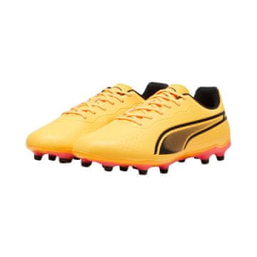 Puma Moški oranžni kopački Puma KING MATCH FG/AG 10757005 velikost 42.5