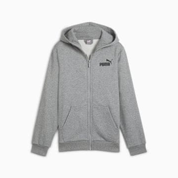 Puma Fantovska jopa s kapuco Puma POWER GRAPHIC FZ FL siva 68185503 velikost 140