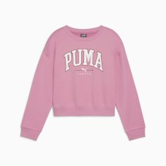Puma Puma SQUAD CREW FL dekliška jopa roza 68176348 velikost 128