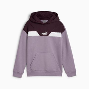 Puma Puma POWER FL vijolična dekliška jopa s kapuco 68178830 velikost 140