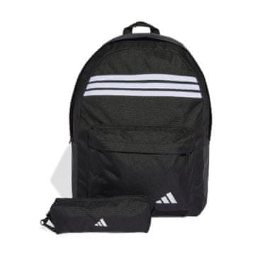 Adidas Adidas CLASSIC 3-STRIPES uniseks mestni nahrbtnik črne barve JZ3321