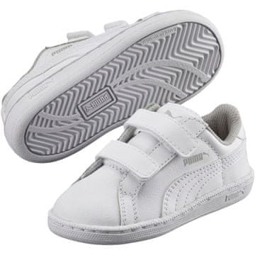 Puma Puma SMASH FUN L V PS otroški športni copati beli 36159104 r 28.5
