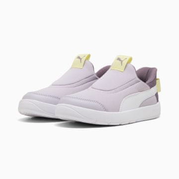 Puma Puma COURTFLEX V3 SLIPTECH PS dekliški čevlji vijolični 39973408 velikost 28.5
