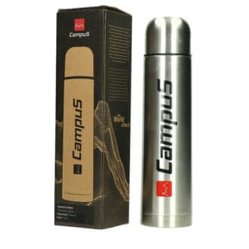 Campus Campus HURON uniseks termos 1000 ml srebrne barve CU0722125600