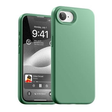 Mercury Silikonski ovitek Mercury za iPhone 16e zelene barve