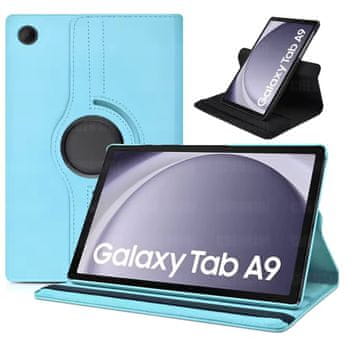 shumee 360-stopinjski vrtljiv ovitek za SAMSUNG GALAXY TAB A9 8.7 2023 X110 / X115