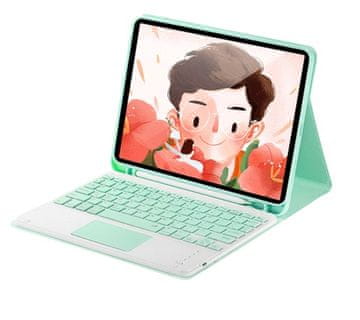 shumee OVITEK S TIPKOVNICO IN SLEDILNO PLOŠČICO ZA APPLE IPAD 10.2 7/8/9 GEN