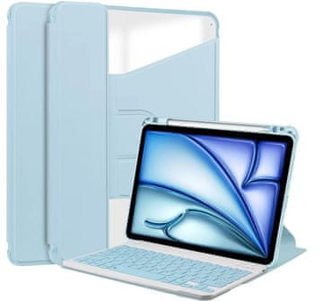 shumee ETUI 360 KLAWIATURA DO APPLE IPAD AIR 11" 6 GEN M2 2024 / 7 GEN M3 2025
