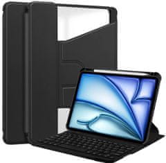 shumee ETUI 360 KLAWIATURA DO APPLE IPAD AIR 11" 6 GEN M2 2024 / 7 GEN M3 2025