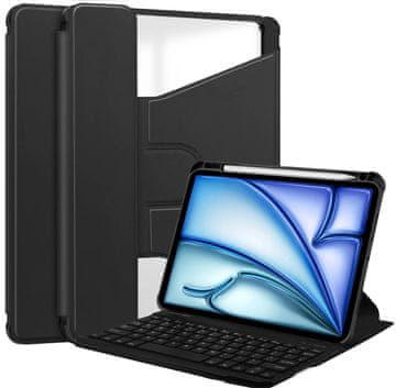 shumee ETUI 360 KLAWIATURA DO APPLE IPAD AIR 11" 6 GEN M2 2024 / 7 GEN M3 2025