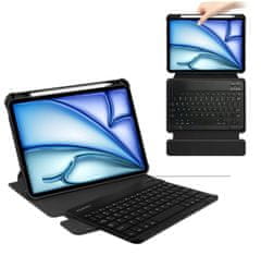 shumee ETUI 360 KLAWIATURA DO APPLE IPAD AIR 11" 6 GEN M2 2024 / 7 GEN M3 2025