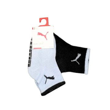 Puma Puma BABY 2-PACK otroške nogavice modre barve 93532205 velikost 15-18
