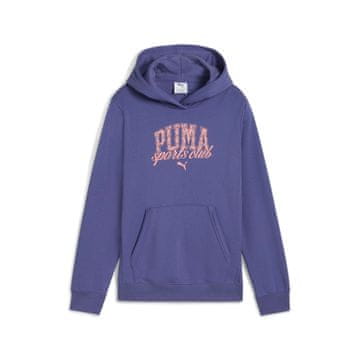 Puma Puma CLASS TR dekliška jopa s kapuco modra 68582946 velikost 164